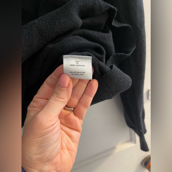 Folk by Hansel from Basel wool blend sweater size medium - Picture 3 of 4